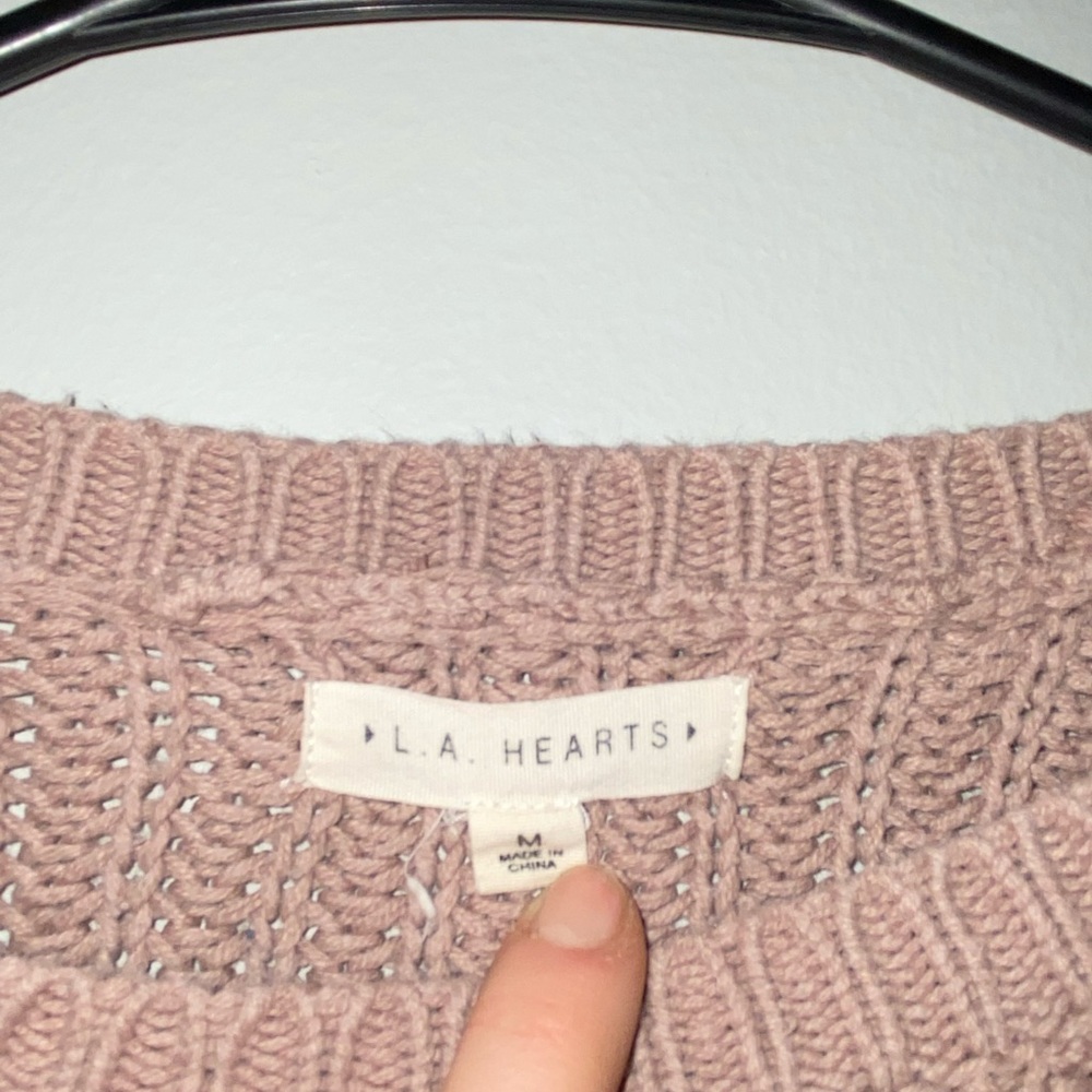 Medium Mauve knit sweater